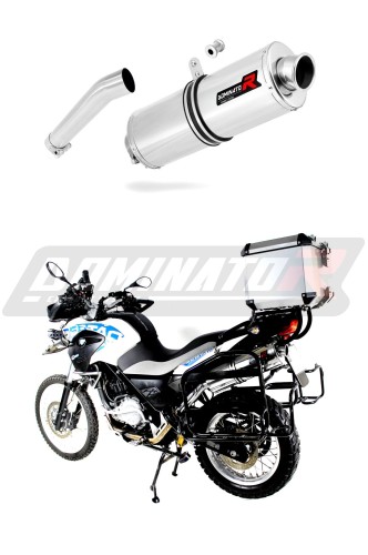 DOMINATOR Ovális kipufogó dob BMW G650 GS 2011 - 2018 motorkerékpárhoz 5