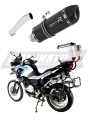 DOMINATOR HP1 FEKETE kipufogó dob, amely illeszkedik a BMW G650 GS 2011 - 2018 motorkerékpárhoz 3