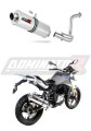 exhaust muffler DOMINATOR oval fits the motorcycle BMW G310GS 2016   2024 5