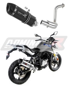 BMW G310GS 2016 - 2024 kipufogó HP1 BLACK dob + dB killer medium