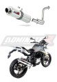 exhaust muffler DOMINATOR ROUND fits the motorcycle BMW G310GS 2016   2024 5