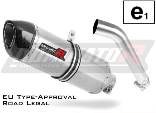 exhaust muffler DOMINATOR homologated road legal HP1 fits the motorcycle F750GS 2016   2020 3