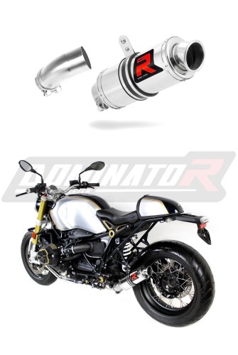 exhaust muffler DOMINATOR GP1 fits the motorcycle BMW R nine T 2016   2018 5