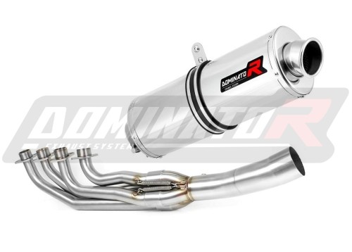 complete exhaust system with muffler DOMINATOR Full System oval fits the motorcycle BMW K1200RS 2001   2003 3