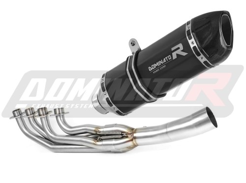 kompletny układ wydechowy z tłumikiem DOMINATOR Full System HP1 CZARNY pasujący do motocykla BMW K1200GT 2003 - 2005 2