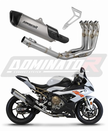 komplett DOMINATOR Full System titán HP6 kipufogórendszer dobbal, amely illeszkedik a BMW S1000RR 2019 - 2026 motorkerékpárhoz 6