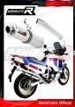 DOMINATOR kerek kipufogó dob, amely illeszkedik a Honda XRV 750 AFRICA TWIN RD04 1990 - 1992 motorkerékpárhoz