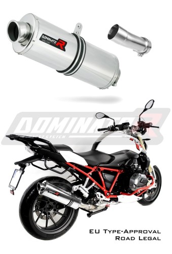 DOMINATOR Homologált Ovális kipufogó dob BMW R1200R 2015 - 2018 motorkerékpárhoz 7