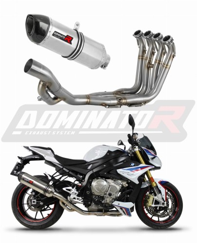 complete exhaust system with muffler DOMINATOR Full System HP1 fits the motorcycle BMW S1000R 2017   2020 6