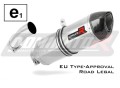 exhaust muffler DOMINATOR homologated road legal HP1 fits the motorcycle F800GS Adventure 2008   2017 3