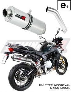F850GS Adventure Homologizált OVAL Kipufogó 2016 - 2020