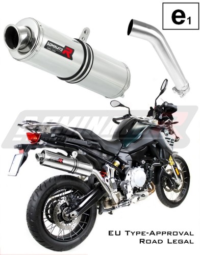 DOMINATOR homologált ROUND kipufogó dob F850GS Adventure 2016 - 2020 motorkerékpárhoz 5