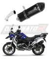 DOMINATOR HP7 FEKETE kipufogó dob, amely illeszkedik a BMW R1200GS 2008 - 2009 motorkerékpárhoz 6