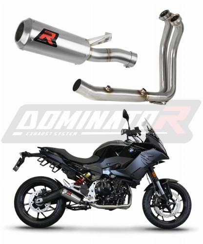 complete exhaust system with muffler DOMINATOR Full System GP fits the motorcycle BMW F900XR 2020   2026 7