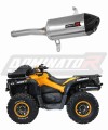 exhaust muffler DOMINATOR HP7 fits the motorcycle Can am Outlander 650 2013   2017 5