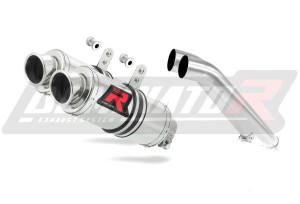 Cagiva RAPTOR 1000 kipufogó GP1 hangtompító + közepes dB killer
