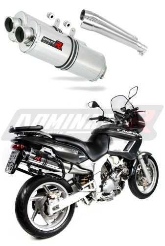 DOMINATOR Ovális kipufogó dob, amely illeszkedik a Cagiva Navigator 1000 2000 - 2006 motorkerékpárhoz 5