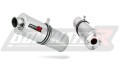 exhaust muffler DOMINATOR oval fits the motorcycle Daelim VJF Roadwin 125  3