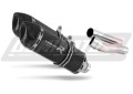 exhaust muffler DOMINATOR HP1 BLACK fits the motorcycle Ducati MONSTER 620 2002   2006 2