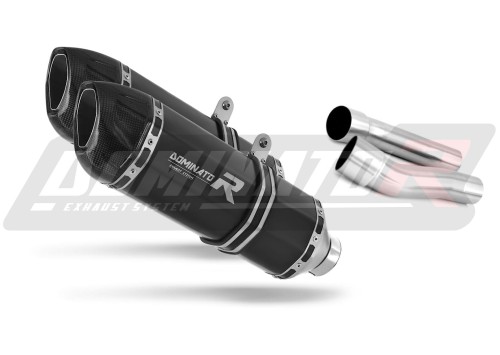 exhaust muffler DOMINATOR HP1 BLACK fits the motorcycle Ducati MONSTER 800 1996   2005 2