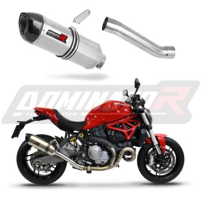 Ducati MONSTER 821 2018 - 2021 HP1 kipufogó dob + dB killer medium