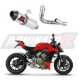 exhaust muffler DOMINATOR HP3 fits the motorcycle Ducati STREETFIGHTER V4 2019   2023 6