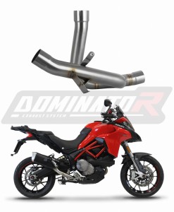 Ducati Multistrada 950 / 950 S 2017 - 2020 leömlő összekötő cső (Down Pipe Mid pipe)