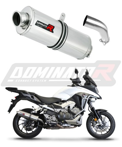 DOMINATOR Ovális kipufogó dob, amely illeszkedik a Honda VFR 800 X Crossrunner 2015 - 2021 motorkerékpárhoz 8