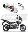DOMINATOR GP1 kipufogó dob, amely illeszkedik a Honda VFR 800 X Crossrunner 2015 - 2021 motorkerékpárhoz 8