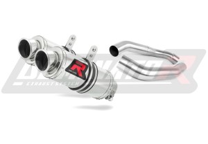 Honda CBR 1000F DUAL 1988 - 2000 kipufogó dob GP1 + dB killer medium