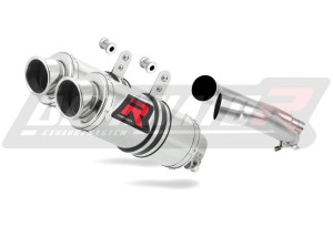 Honda CBF 1000 2006 - 2009 kipufogó Dob GP1 + dB killer medium