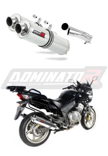 exhaust muffler DOMINATOR ROUND fits the motorcycle Honda CBF 1000 2006   2009 6