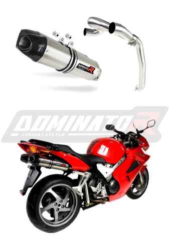 exhaust muffler DOMINATOR HP1 fits to Honda VFR 800 V TEC 2002  2013 6