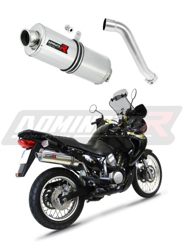 exhaust muffler DOMINATOR OV fits to Honda XL 650 V TRANSALP 2001  2007 6