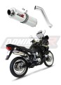 exhaust muffler DOMINATOR ROUND fits the motorcycle Honda XL 650 V TRANSALP 2001   2007 6