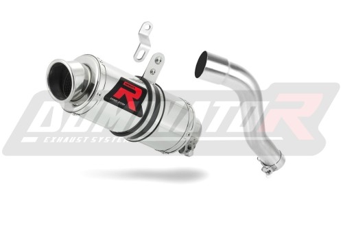 exhaust muffler DOMINATOR GP1 fits the motorcycle Honda XL 700 V TRANSALP 2008   2014 3