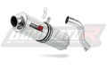 exhaust muffler DOMINATOR ROUND fits the motorcycle Honda XL 700 V TRANSALP 2008   2014 3