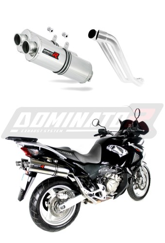 wydech tłumik DOMINATOR Owalny pasujący do motocykla Honda XL 1000 V VARADERO 1999 - 2016 5