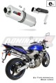 DOMINATOR homologált ovális kipufogó dob CB 600F HORNET 2003 - 2006 motorkerékpárhoz 5