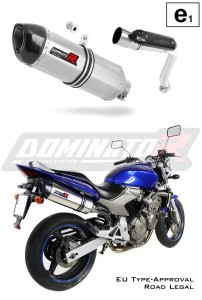 CB 600F HORNET Homologated EXHAUST Silencer HP1 2003 - 2006