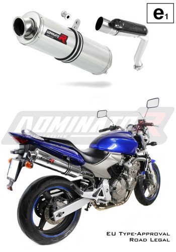 DOMINATOR Homologált ROUND kipufogó dob, illik a CB 600F HORNET 2003 - 2006 motorkerékpárhoz 5