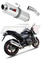 exhaust muffler DOMINATOR oval fits the motorcycle Honda CB 600F HORNET PC41 2007   2013 6