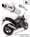 DOMINATOR Homologált ROUND kipufogó dob CB 600F HORNET 2007 - 2013 motorkerékpárhoz 6