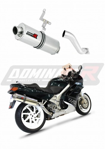 exhaust muffler DOMINATOR oval fits the motorcycle Honda VFR 750 1990   1992 6