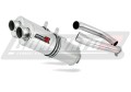 exhaust muffler DOMINATOR oval fits the motorcycle Honda VTR 1000F Firestorm 1998   2001 3