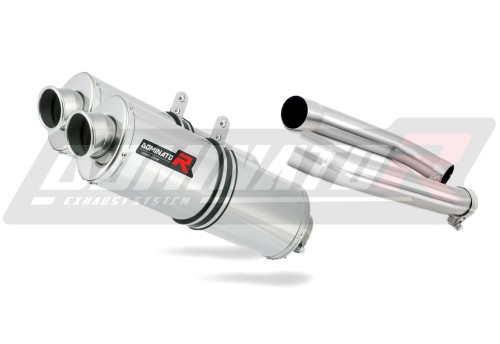 DOMINATOR ovális kipufogó dob Honda VTR 1000F Firestorm 2002 - 2006 motorkerékpárhoz 3