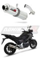DOMINATOR Kerek kipufogódob Honda NC 700 / 750 S 2012 - 2020 motorkerékpárhoz 6