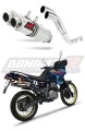 exhaust muffler DOMINATOR GP1 fits the motorcycle Honda NX 650 DOMINATOR RD02 1988   1994 6