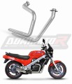 DOMINATOR exhaust manifold header fits to NTV 650 REVERE RC33 1988  1997 5