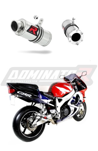 exhaust muffler DOMINATOR GP1 fits the motorcycle Honda CBR 900RR Fireblade SC33 1996   1999 5